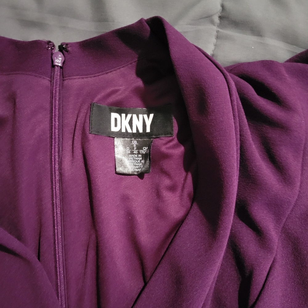 DKNY purple dress